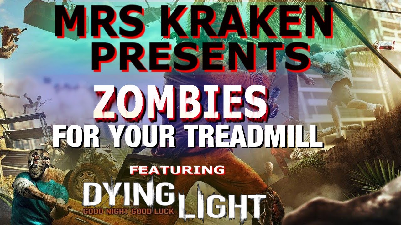 30 Minute Virtual Scenery with ZOMBIES for treadmills, exercise machine or running in place