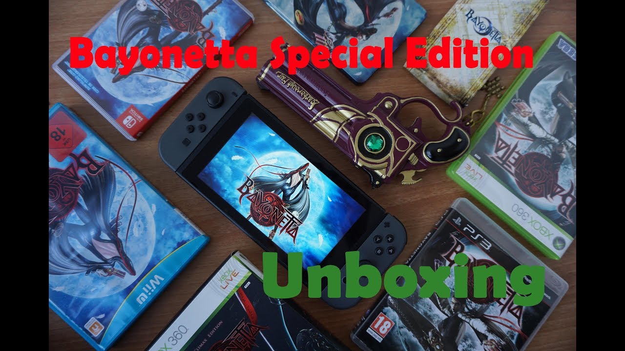 [Unboxing] Bayonetta Special Edition (Nintendo Switch)