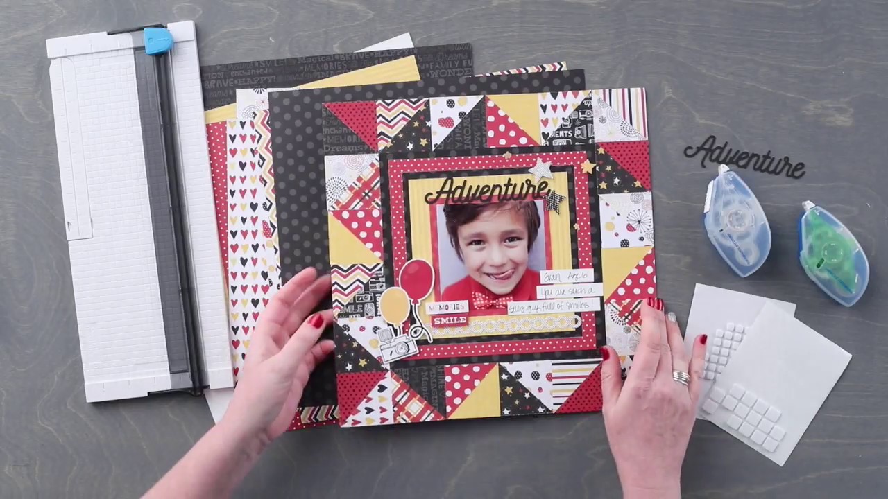 Imagine Layout Project by Creative Memories