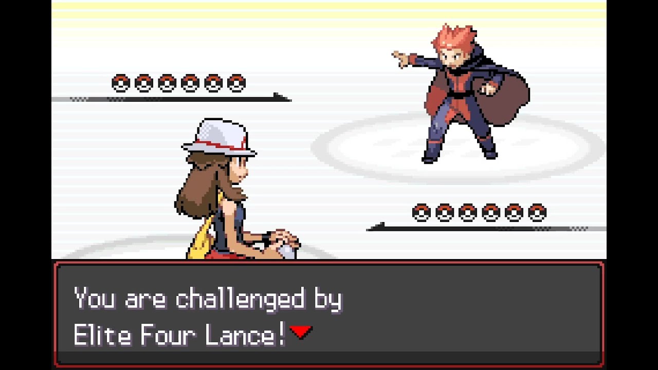 Pokemon Radical Red Elite 4 Lance