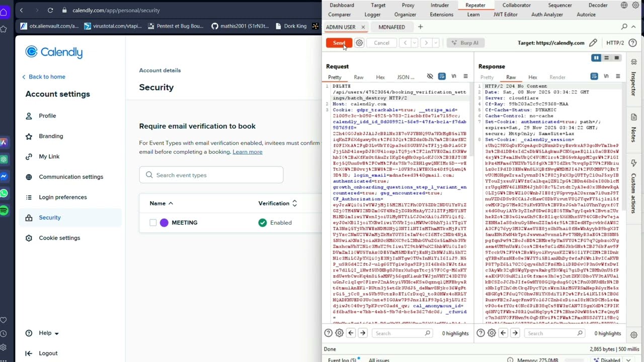 Critical IDOR on Calendly | Bug Bounty POC