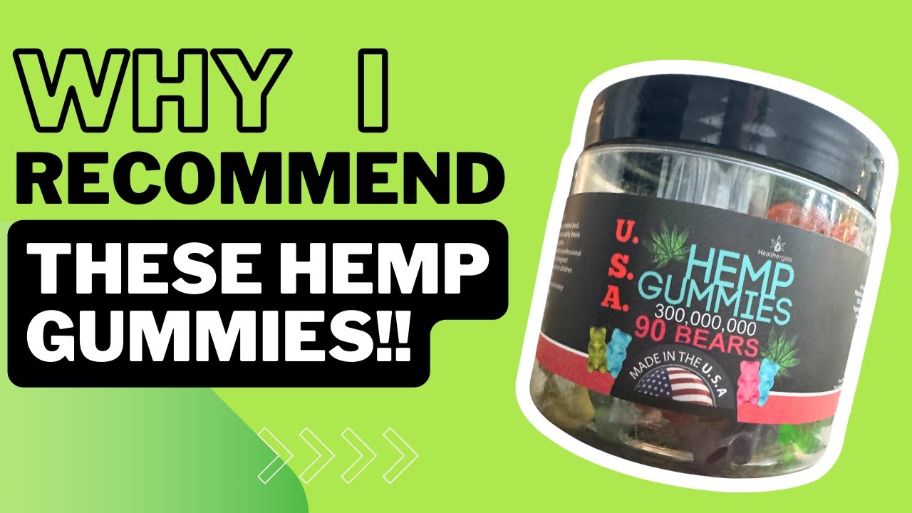 Review of Calming Hemp Gummy Bears for Sleep
