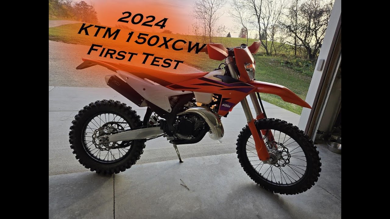 2024 KTM 150XCW First Ride / Impressions / and more