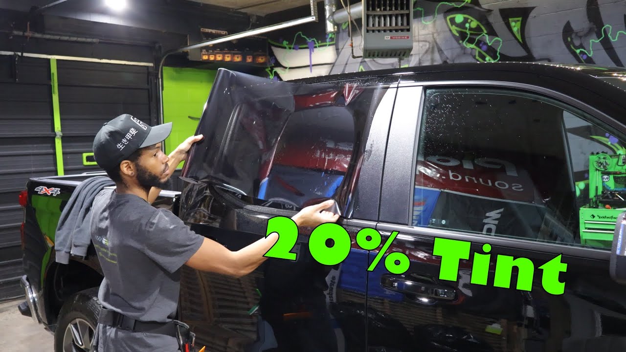 Window Tint Back Door Chevy Silverado