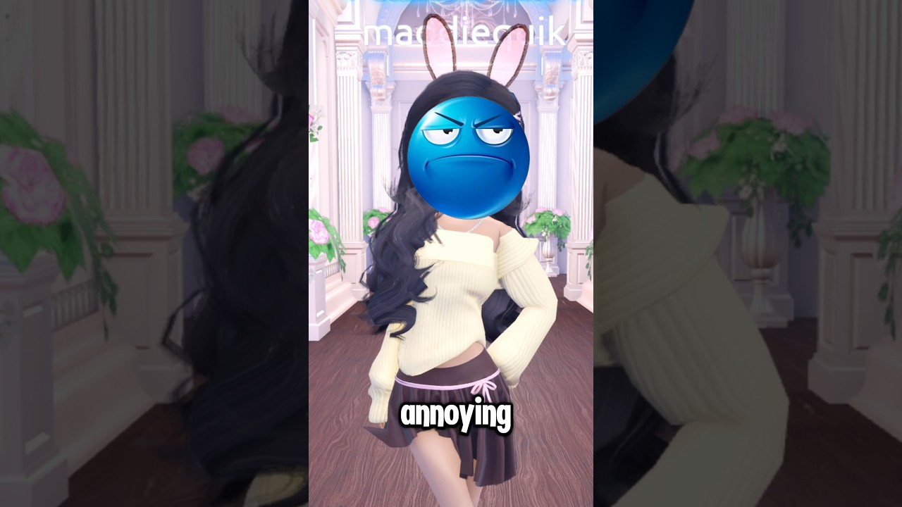 some of the most ANNOYING things in dress to impress #roblox #dti #robloxmemes #dresstoimpress