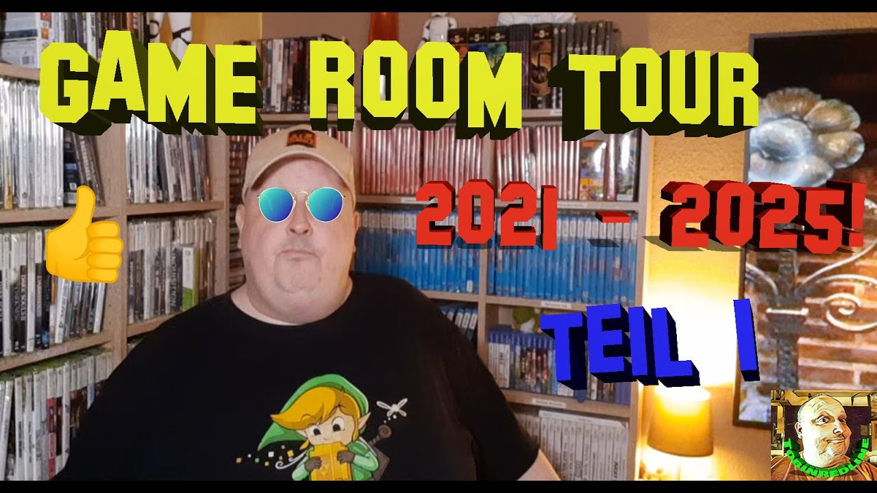 GAME ROOM TOUR 2021 - 2025! Teil 1