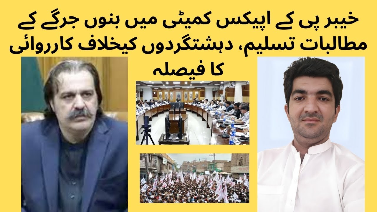 KP's Apex Committee Accepts All Demands of Bannu Aman Jirga  