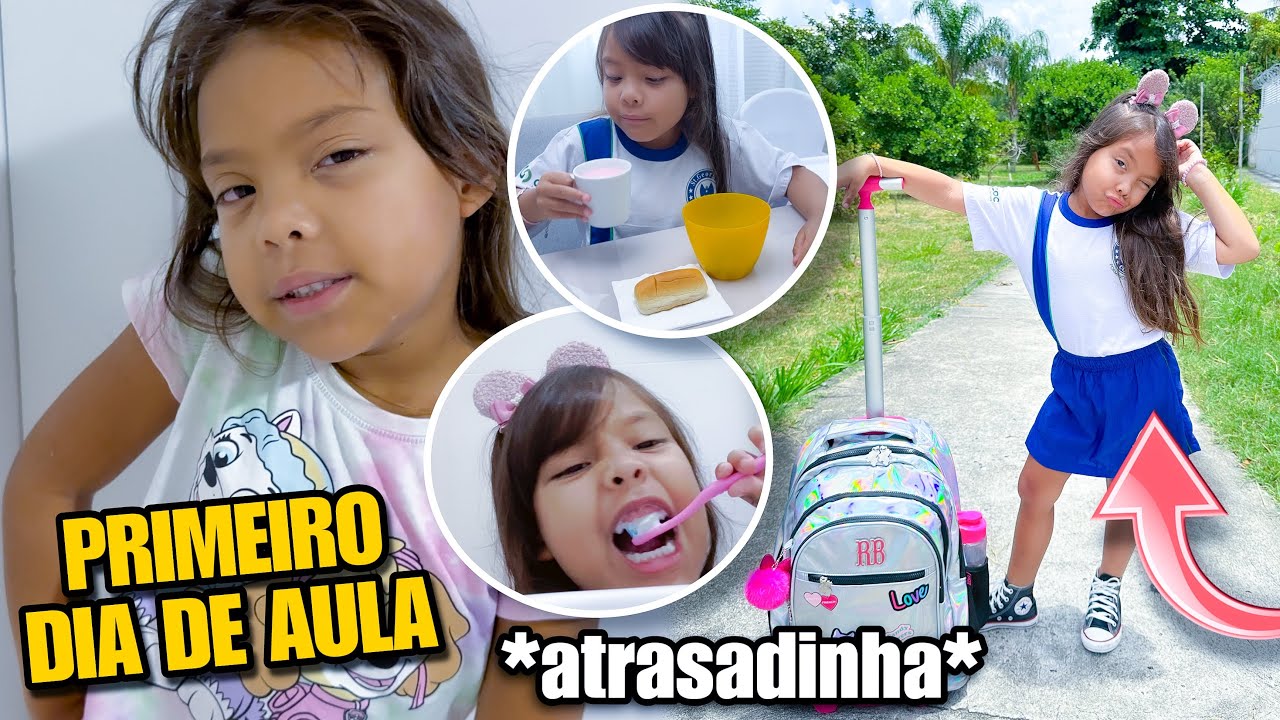 ROTINA ESCOLAR NO PRIMEIRO DIA DE AULA *volta às aulas*