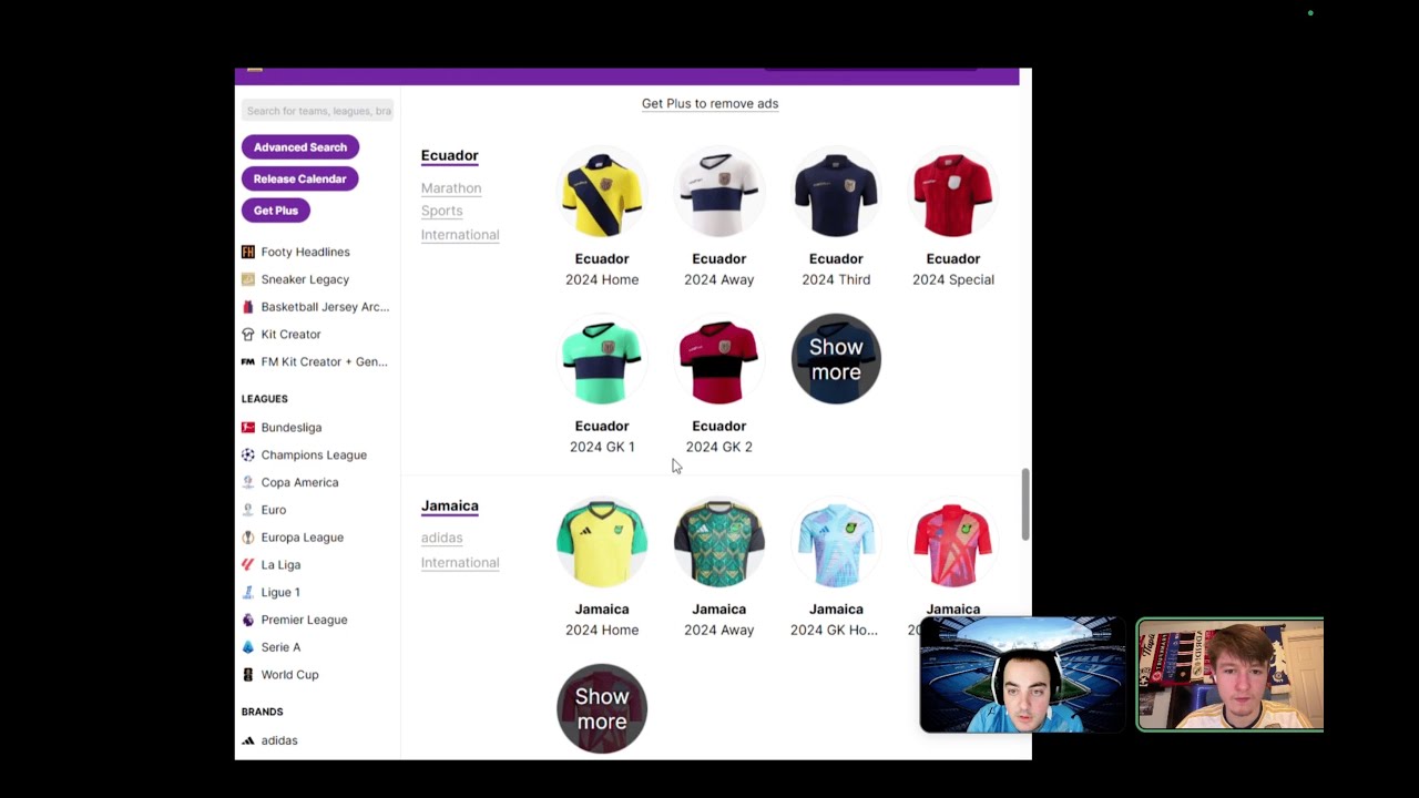 Rating Copa America 2024 Kits (Twitch)
