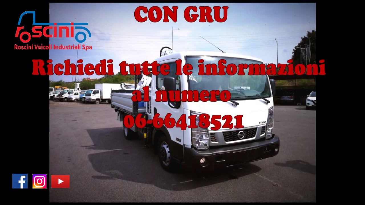 CONSEGNA NT 400 CON GRU