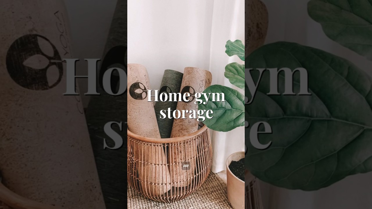 Home gym storage | Interior design