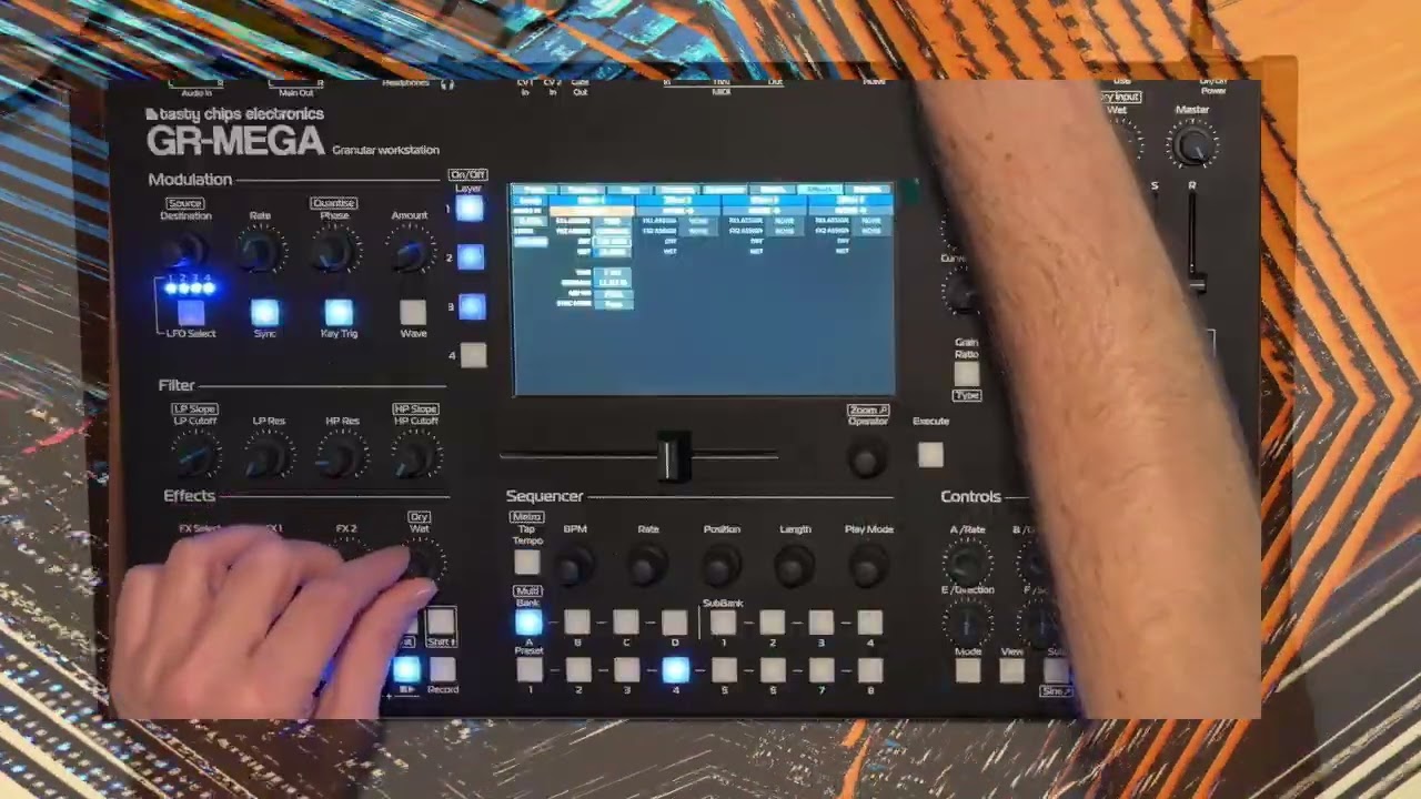 Tasty Chips - GR Mega 18 minute Electronic, ambient, IDM jam