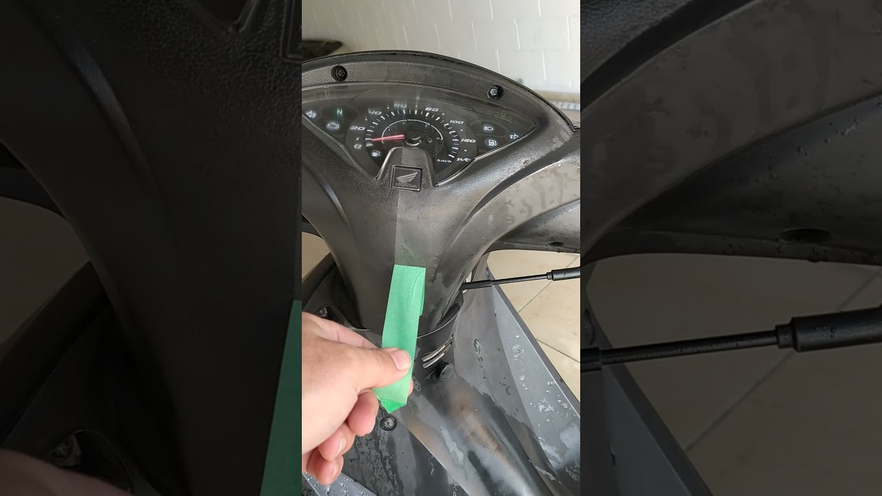 setup de limpeza pl&aacute;stico Honda bis 125