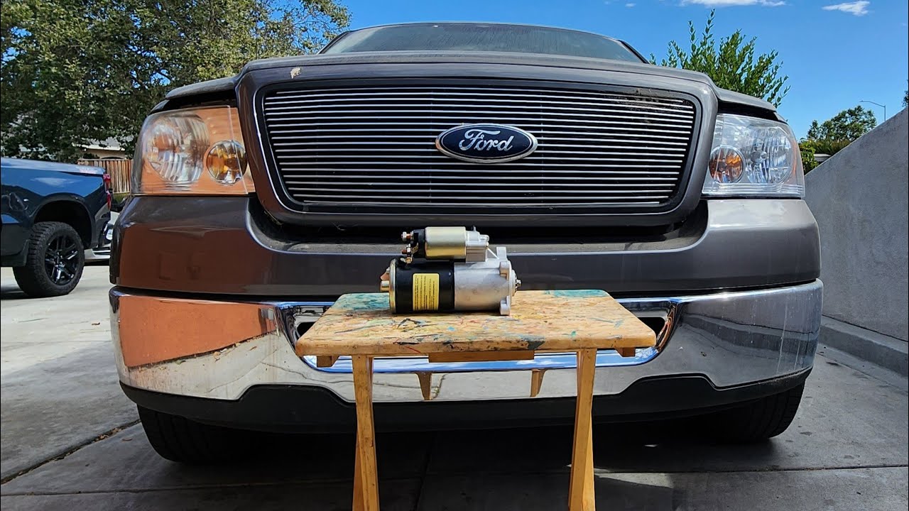Ford F-150 &mdash; замена стартера