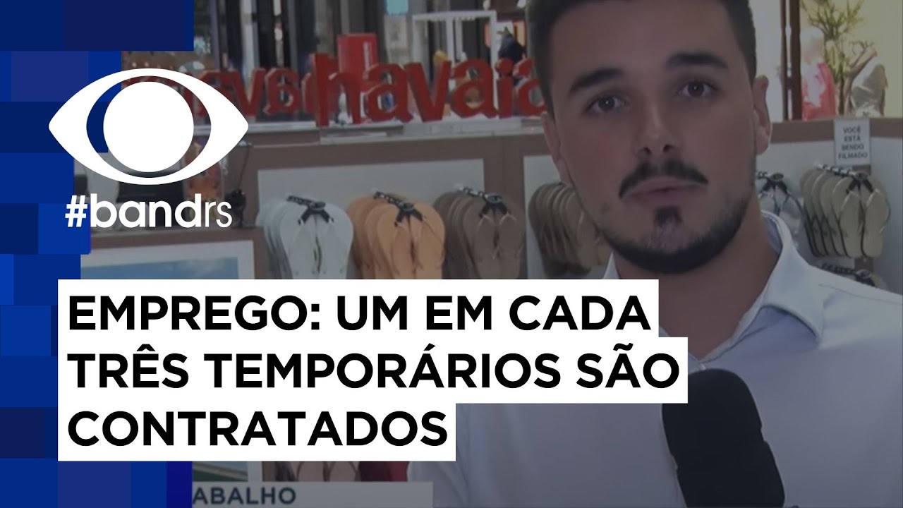 EMPREGO: Um em cada tr&ecirc;s tempor&aacute;rios s&atilde;o contratados