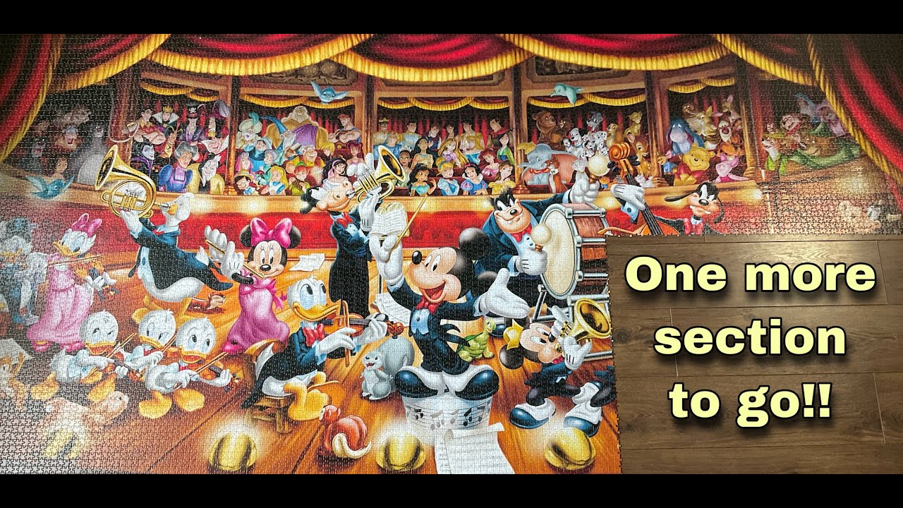 Almost Done! The 13,200 PIECE Disney Orchestra - Part 4