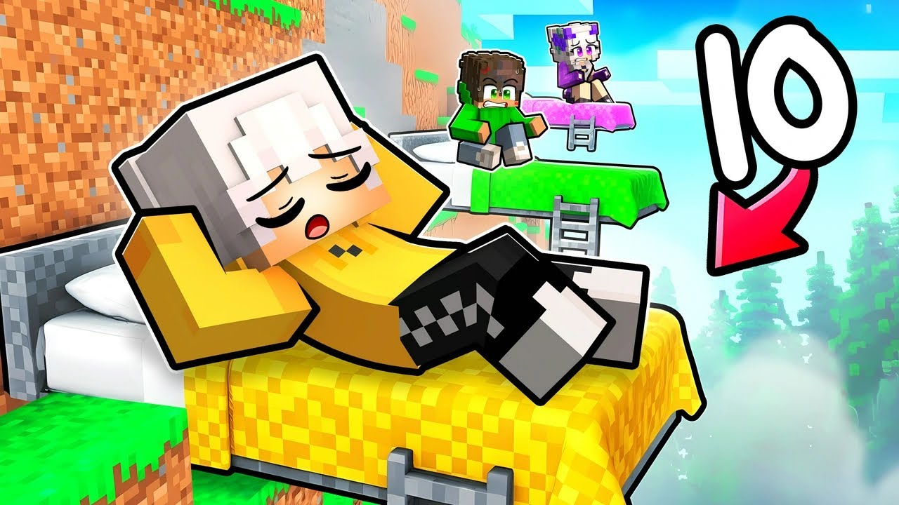 DORMENDO nel LETTO PI&Ugrave; PERICOLOSO del MONDO in Minecraft!