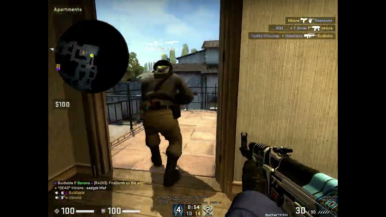 Counter-Strike Global Offensive | The Crouch Strategy On Inferno For True Gamers #gaming #csgo #cs2