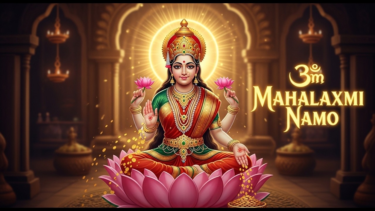 Om Maha Lakshami Namo | ॐ महा लक्ष्मी नमो | Wealth & Positive Energy Mantra | Divine Lakshmi Mantra