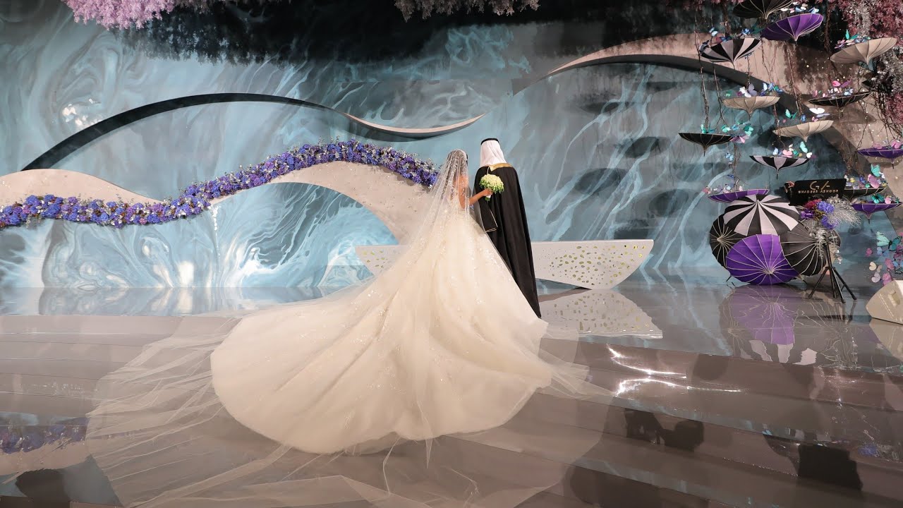 Alice In Wonderland Inspired Wedding In Riyadh, Saudi Arabia