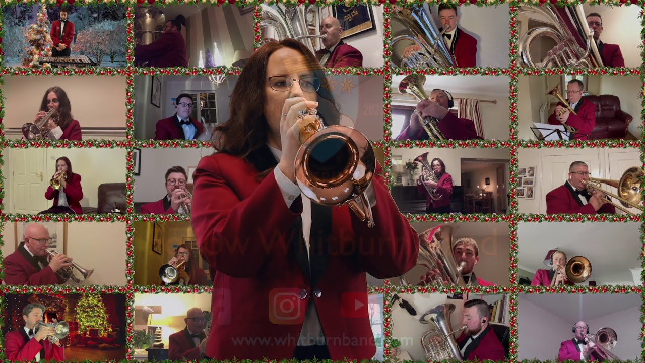 Away In A Manger | Whitburn Band (featuring Caroline Farren)