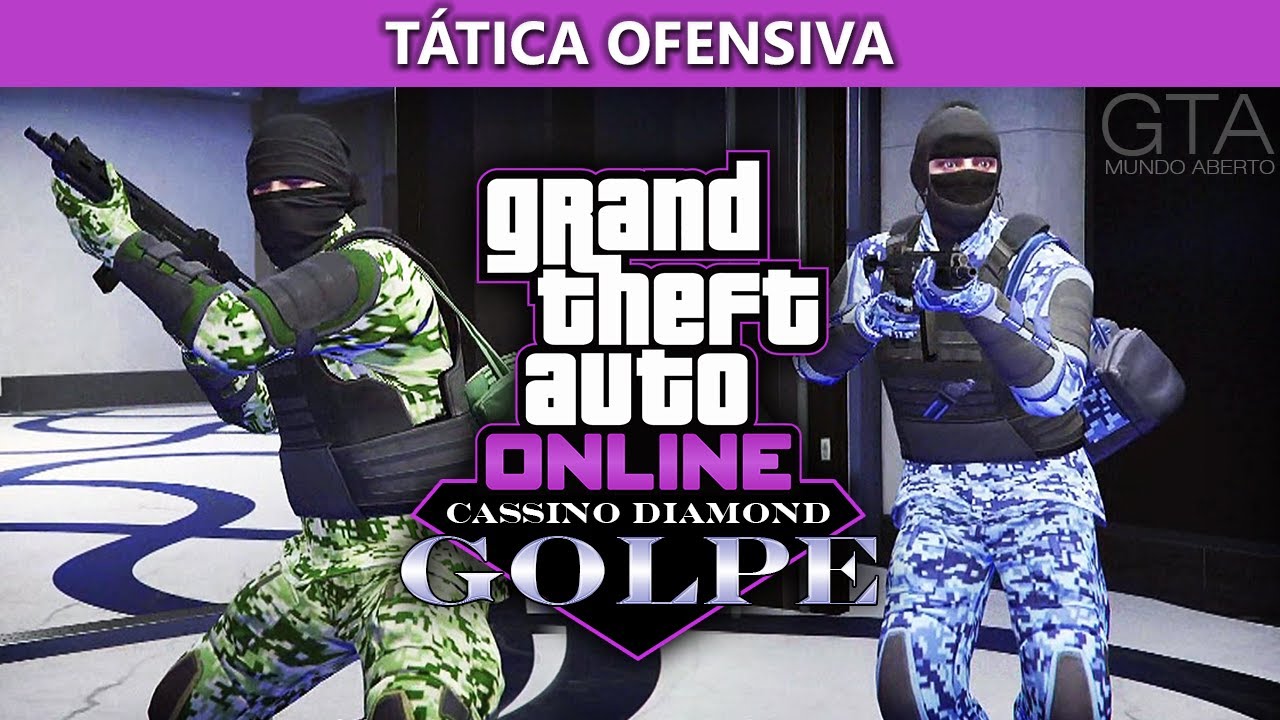 GTA Online - O Golpe do Cassino Diamond: Tática Ofensiva (Desafio de Elite)