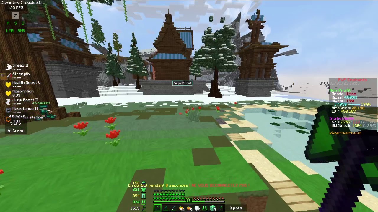 Rinaorc Pvp Enchant TeamFight WolfArmy + Dropped Thrilman full max