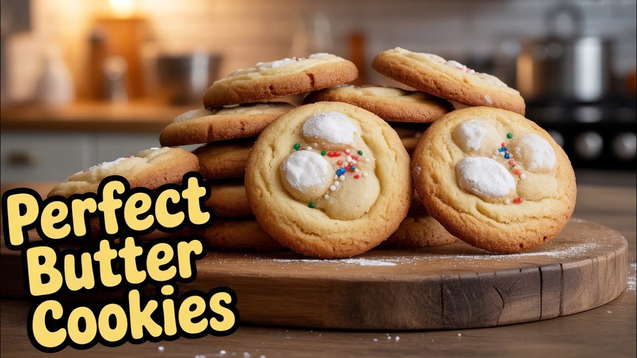 How to make Butter Cookies 