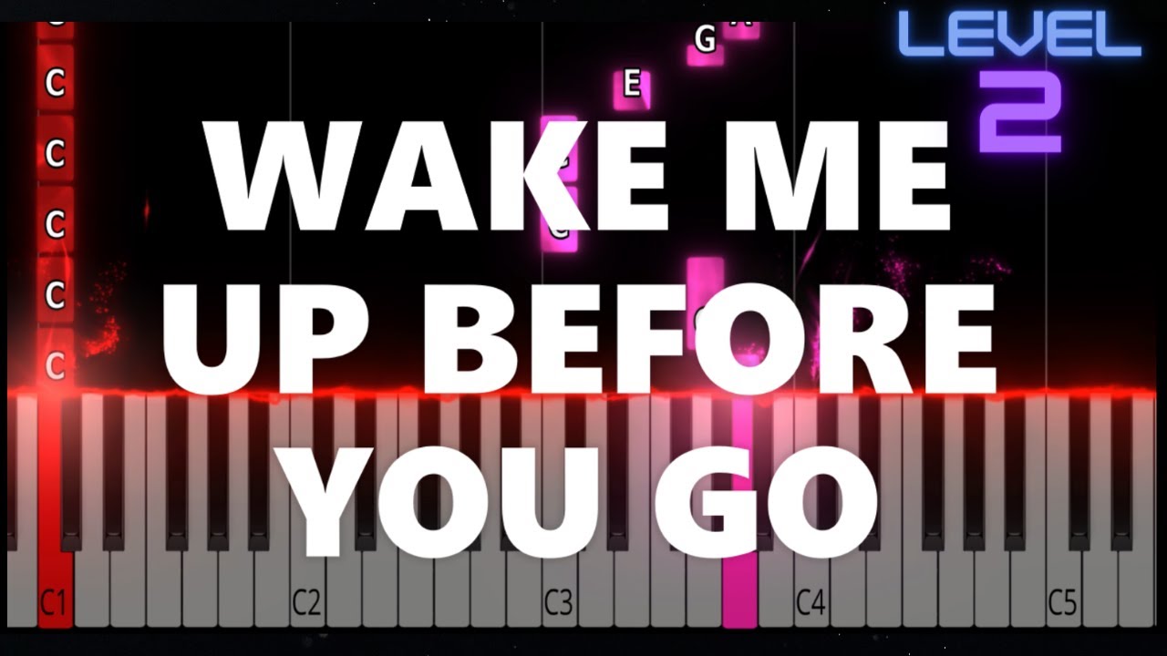 Wake Me Up Before You Go-Go - Wham! - EASY Piano Tutorial