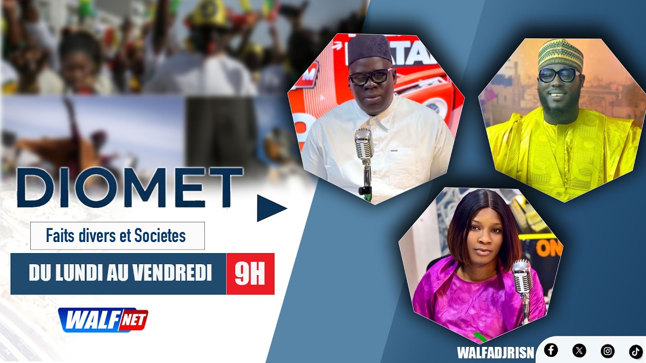 diomete du 13 février 2026 sur walfm 99.0