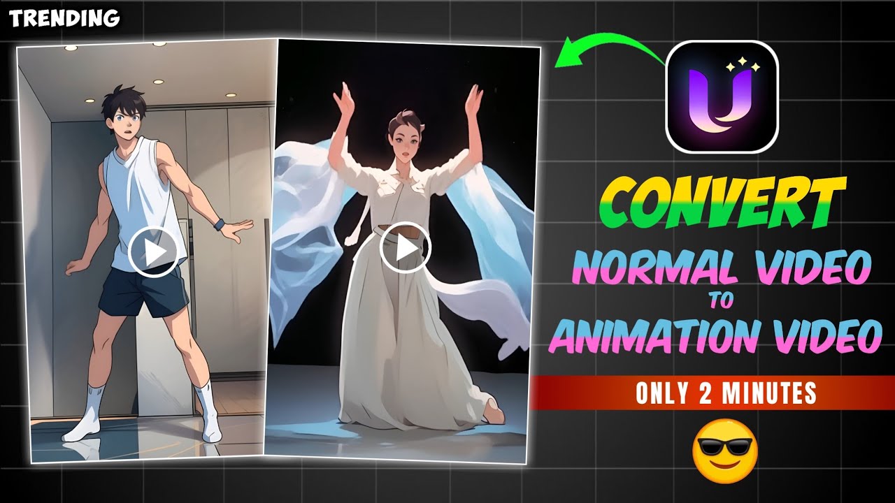 Convert Normal Video to Animation Video For Free । @AFRTechnology