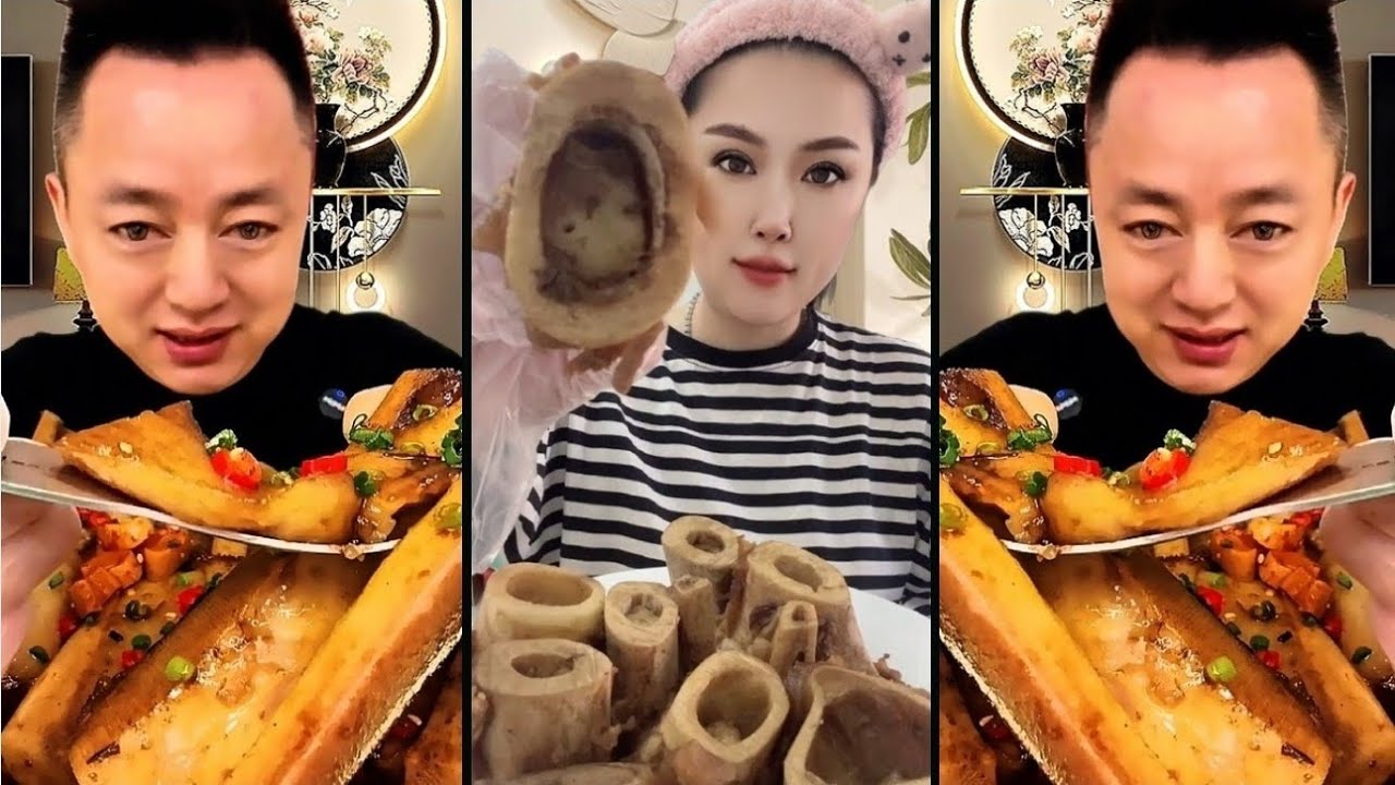 Eating Juicy Beef Bone Marrow Mukbang | Fatty, Silky & So Addictive 