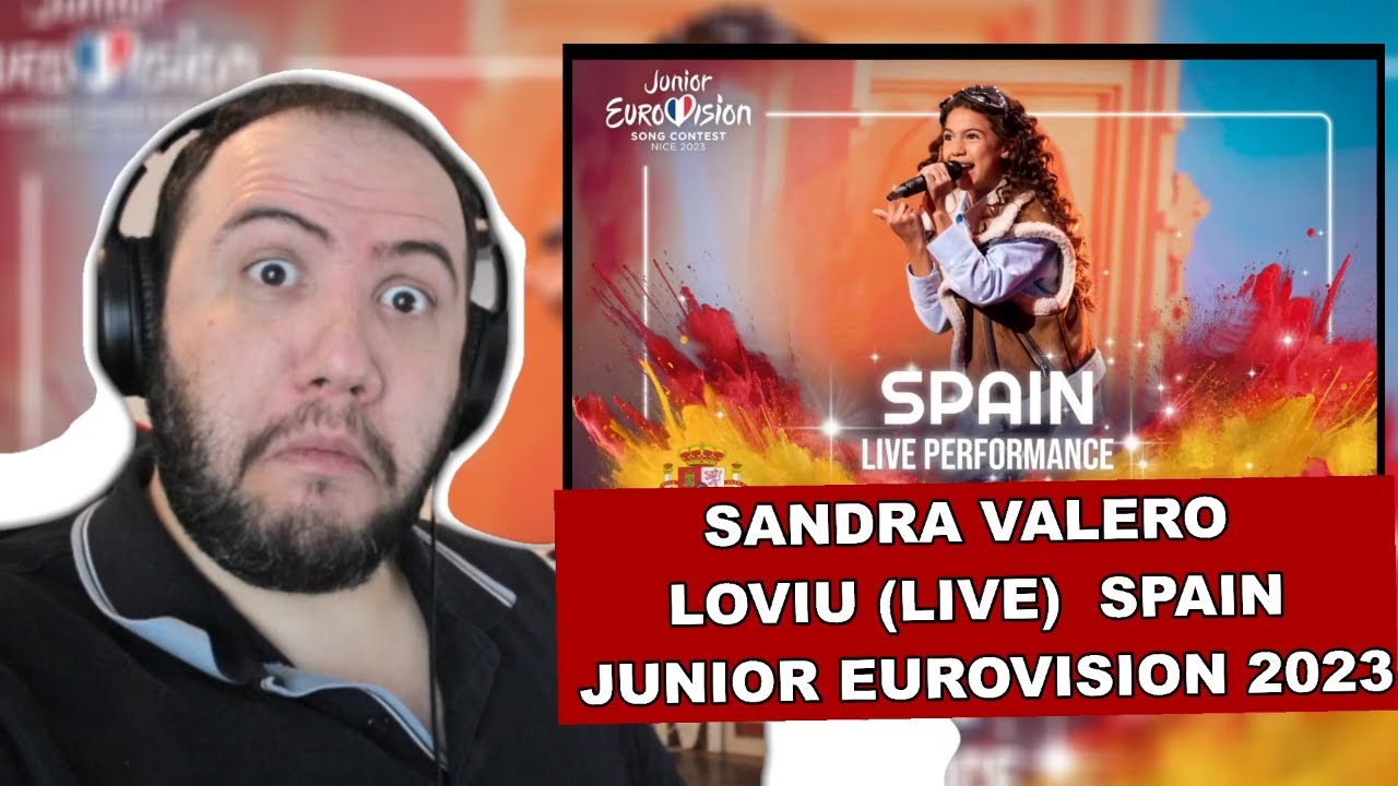 Sandra Valero - Loviu (LIVE) | Spain 🇪🇸 | Junior Eurovision 2023 | #JESC2023 - TEACHER PAUL REACTS