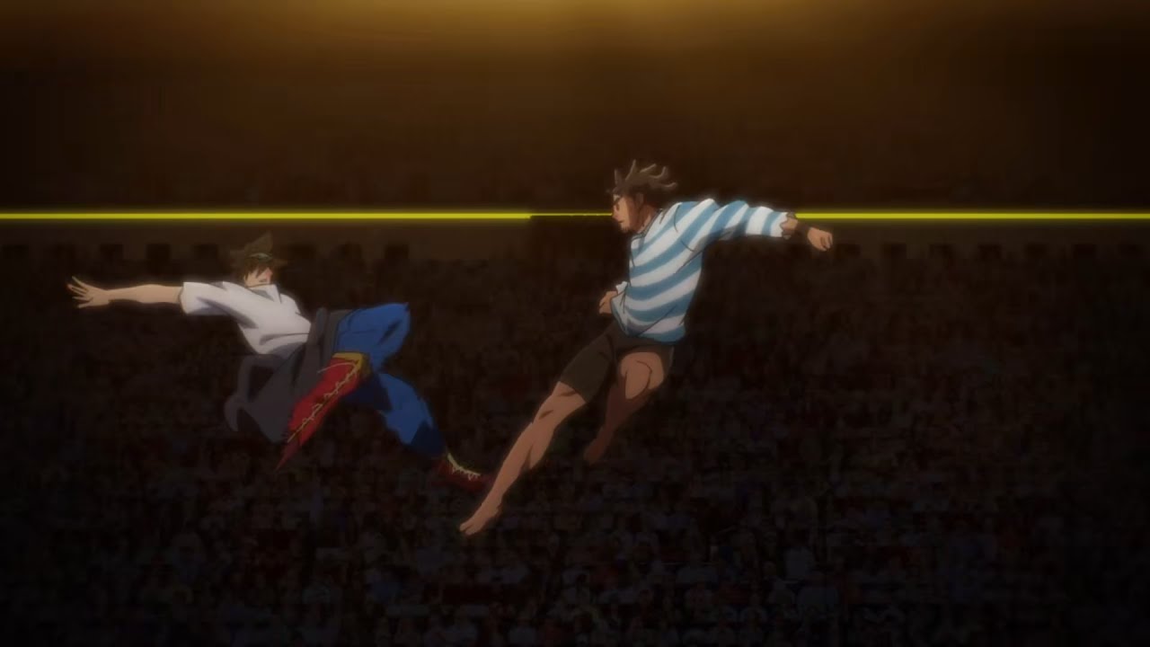 jin Mori Vs Gang Manseok || God Of HighSchool || Mori saves Go Gamdo