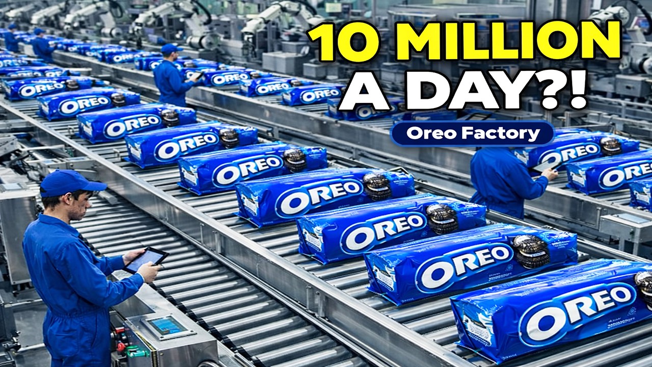 10 Million Oreos A Day?! Inside America’s Biggest Cookie Factory