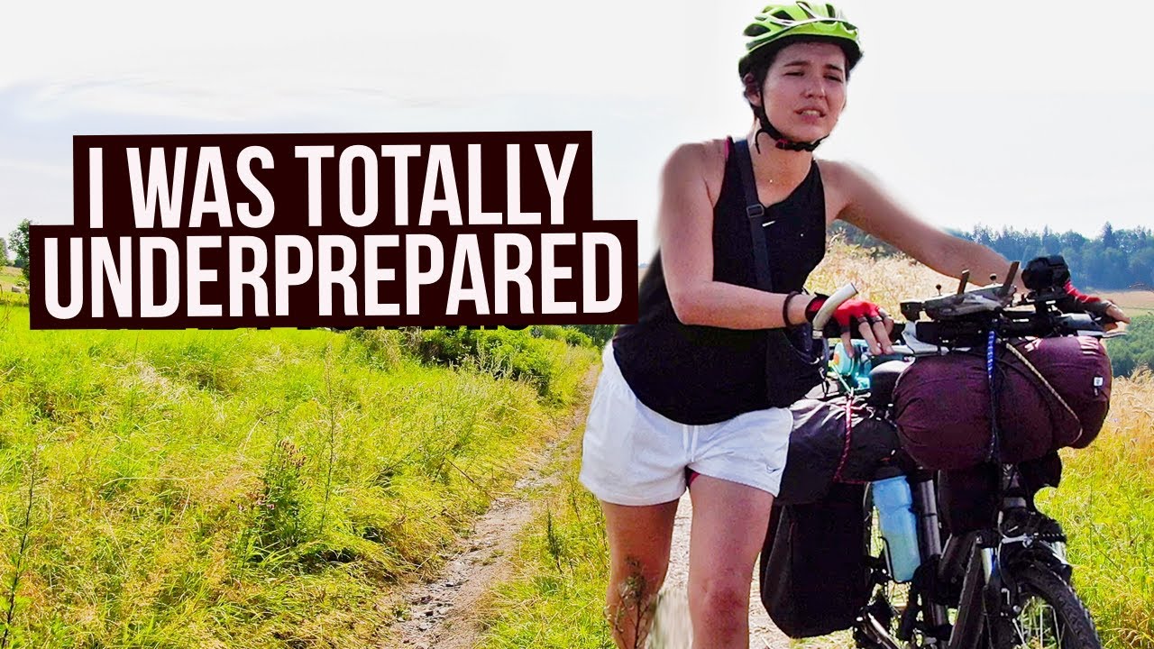 Cycling Across a WHOLE COUNTRY Alone, With Paper Maps Only