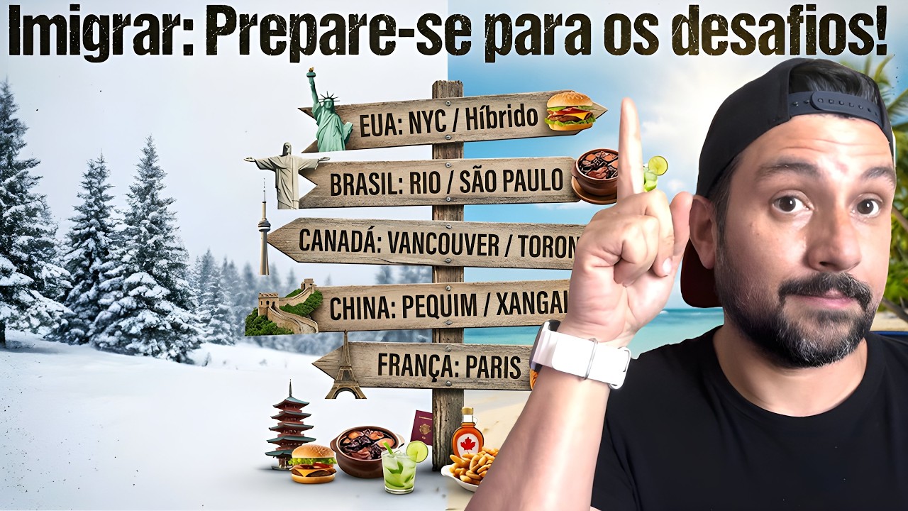 Os Verdadeiros Desafios de Imigrar Para Outro País | A Realidade Que Ninguém Mostra