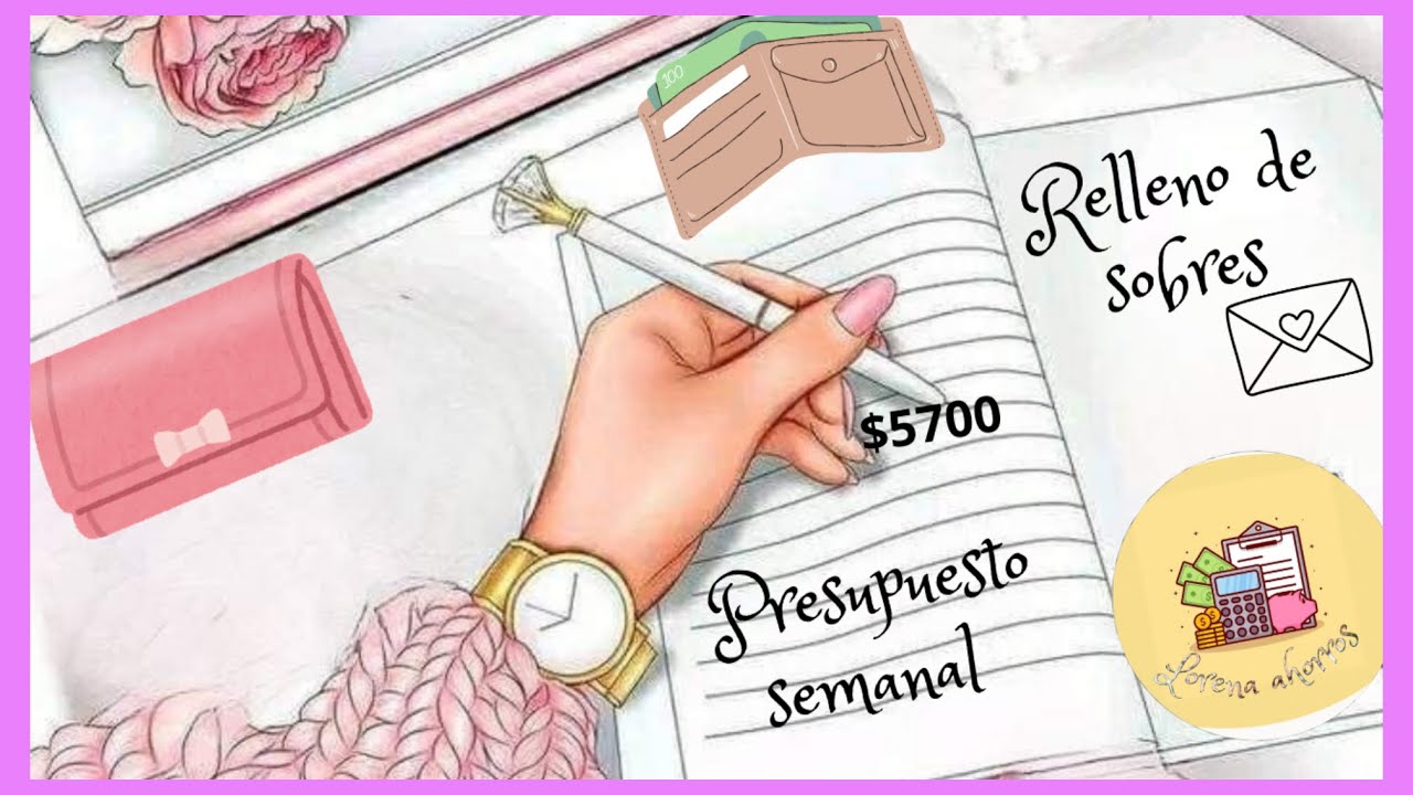 ✅RELLENO DE SOBRES💌4•semana de enero /PRESUPUESTO SEMANAL $5700 #sistemadesobres  #rellenodesobres 