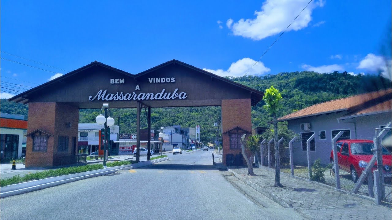 de Blumenau SC...até  Massaranduba SC..