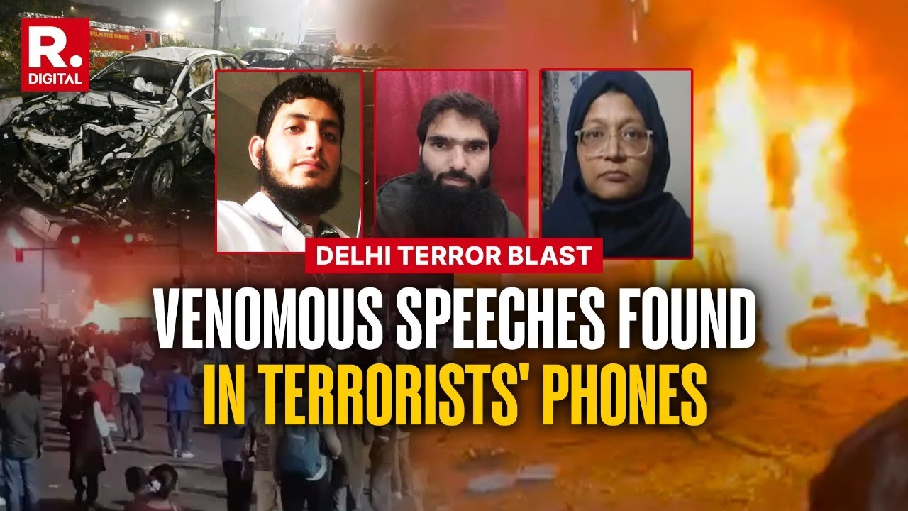 Delhi Blast Big Update: Deleted Data Recovered From Terrorist Doctors' Phones, 200 Videos Found