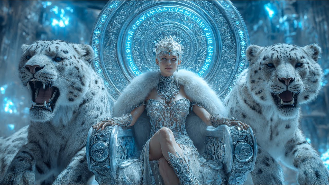 She Woke Up 100 Years After The World Froze...(4K)