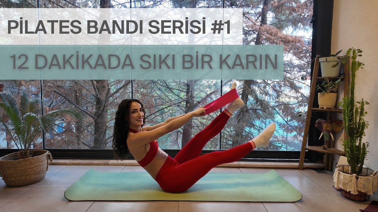 PİLATES BANDI/LOOP BAND SERİSİ 1 - KARIN EGZERSİZLERİ