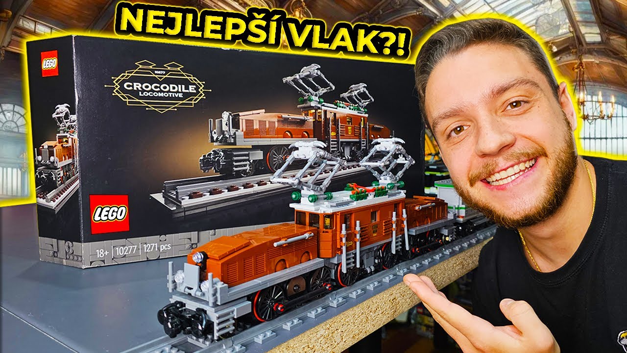 KOUPIL JSEM A OTESTOVAL ZVLÁŠTNÍ LEGO VLAK! 🚂