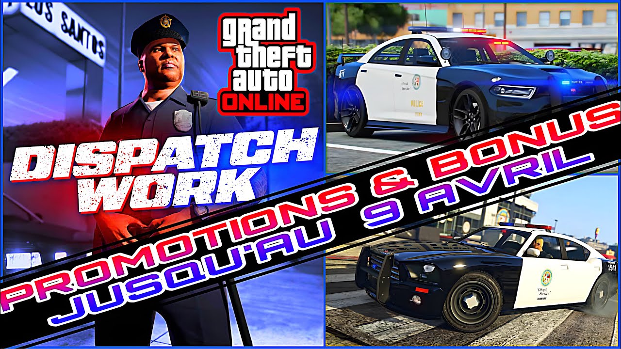 PROMO & BONUS GTA ONLINE : SP&Eacute;CIALE POLICE - LES BUFFALO ENFIN DISPO ! NOUVELLES MISSIONS & TENUE 