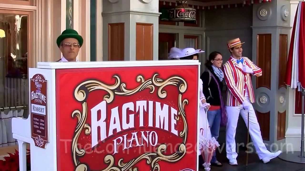 Ragtime Piano Player Robert Mary Poppins Medley Refreshment Corner