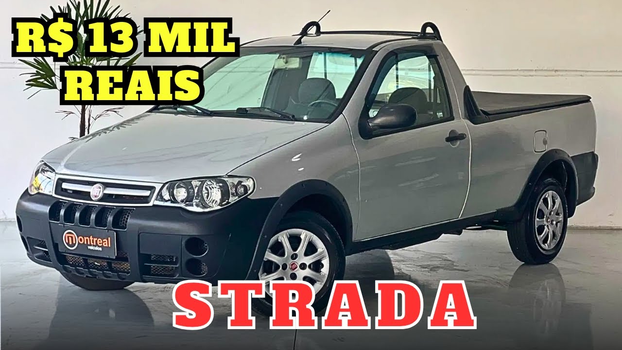 FIAT STRADA À VENDA POR APENAS 13 MIL REAIS