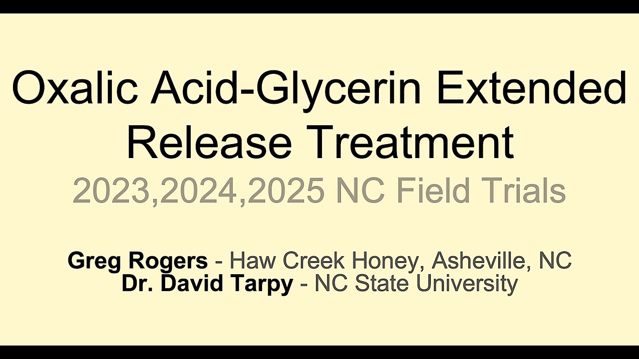 OAE Treatment Comparison Results part 3; Greg Rogers 2025