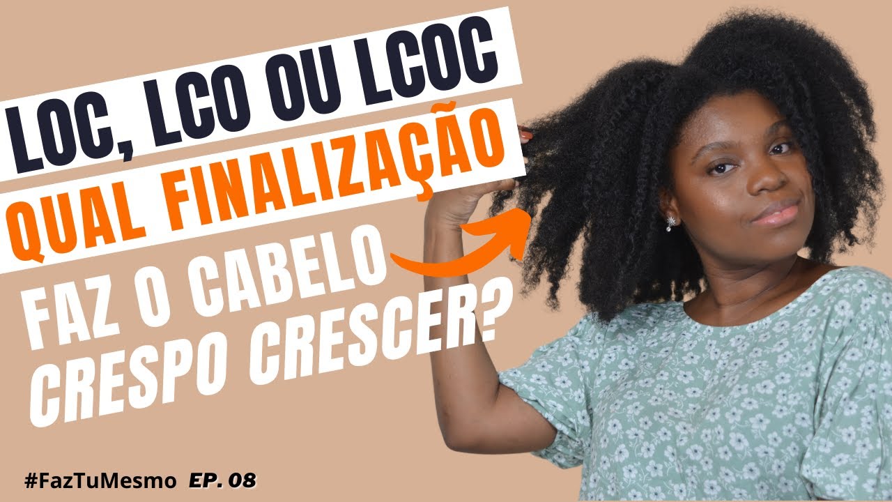 A finalização que destrava o crescimento do seu cabelo crespo| #FazTuMesmo EP:08