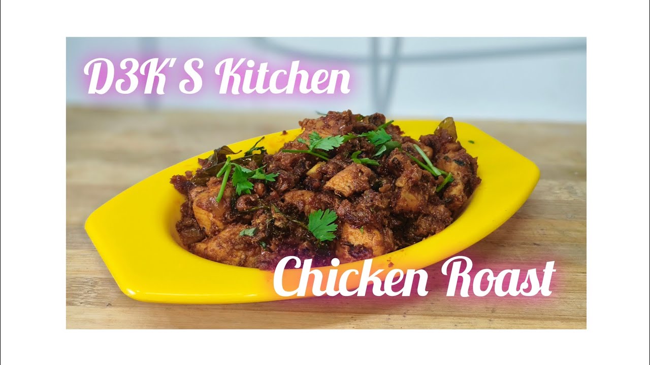 Chicken Roast Restaurant Style @Home|Tasty recipe with minimal ingredients|Bachelors Easy Recipe