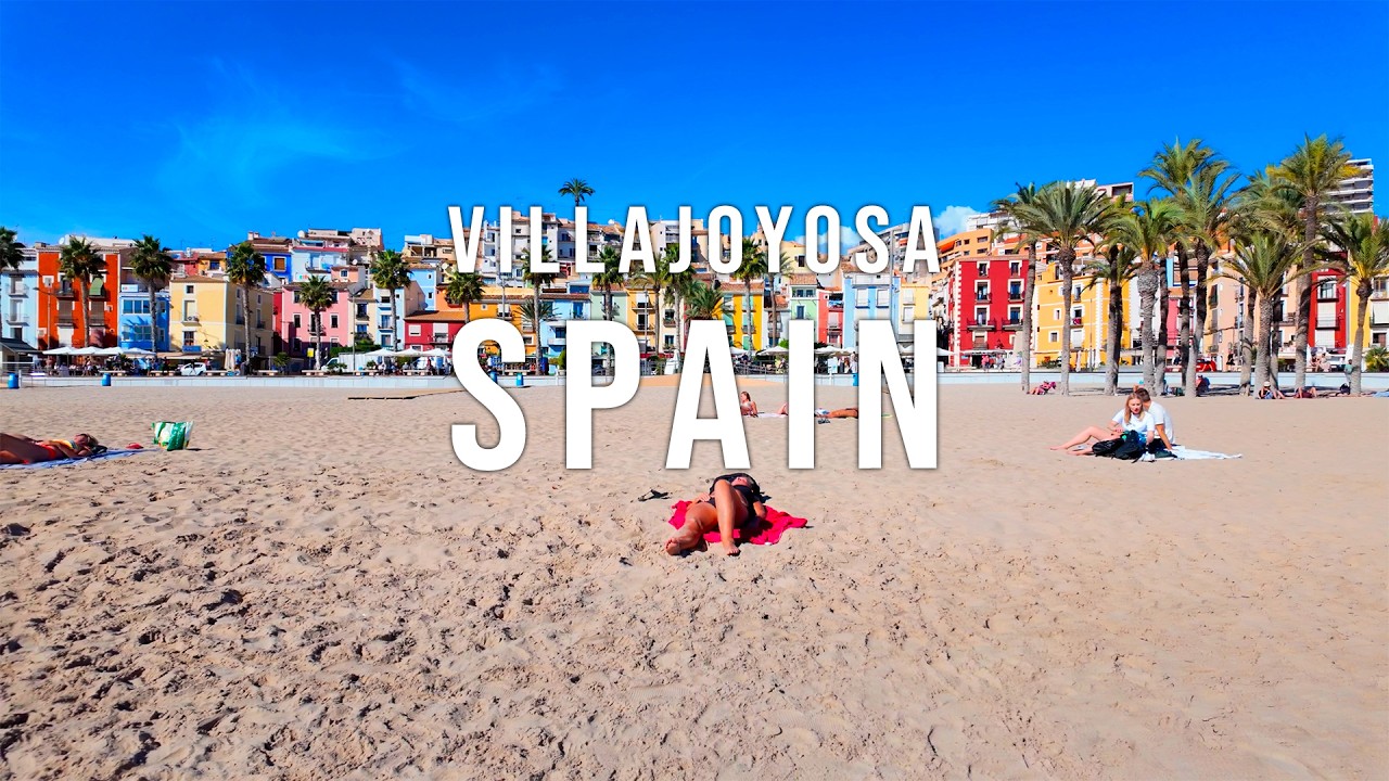Villajoyosa Spain 🇪🇸 Colorful Fishing Town Nobody Talks About | Costa Blanca 4K